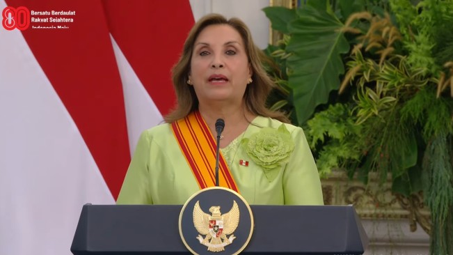 Presiden Republik saat berkunjung ke Indonesia. [Youtube Sekretariat Presiden]